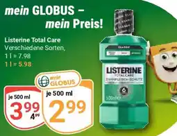 Globus Listerine Total Care Angebot
