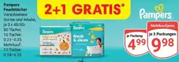 Globus Pampers Feuchttücher Angebot