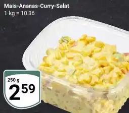 Globus Mais-Ananas-Curry-Salat Angebot