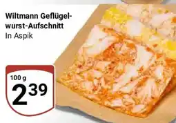 Globus Wiltmann Geflügelwurst Aufschnitt Angebot