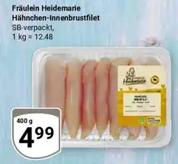 Globus Fräulein Heidemarie Hähnchen-Innenbrustfilet Angebot