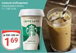 Globus Starbucks Kaffeegetränk Angebot