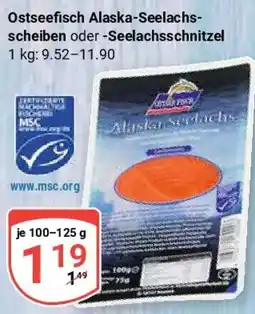 Globus Ostseefisch Alaska-Seelachsscheiben oder -Seelachsschnitzel Angebot