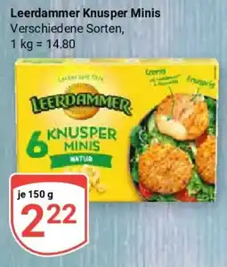 Globus Leerdammer Knusper Minis Angebot