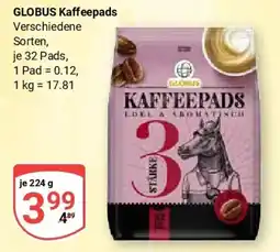 Globus GLOBUS Kaffeepads Angebot