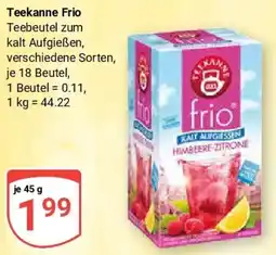 Globus Teekanne Frio Angebot