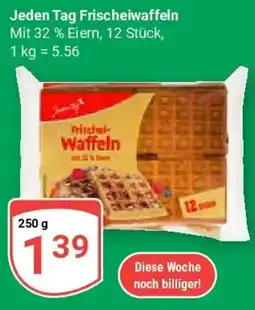 Globus Jeden Tag Frischeiwaffeln Angebot