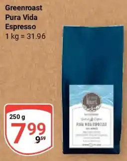 Globus Greenroast Pura Vida Espresso Angebot