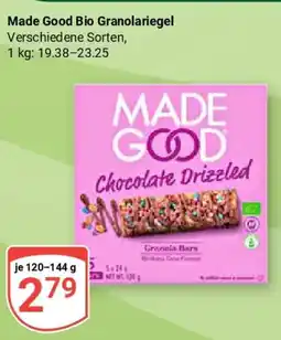Globus Made Good Bio Granolariegel Angebot