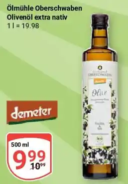 Globus Ölmühle Oberschwaben Olivenöl extra nativ Angebot