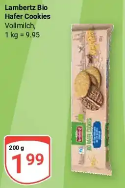 Globus Lambertz Bio Hafer Cookies Angebot