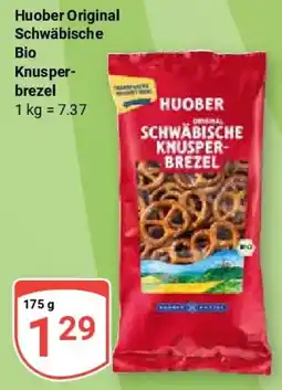 Globus Huober Original Schwäbische Bio Knusperbrezel Angebot
