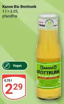 Globus Kanne Bio Brottrunk Angebot