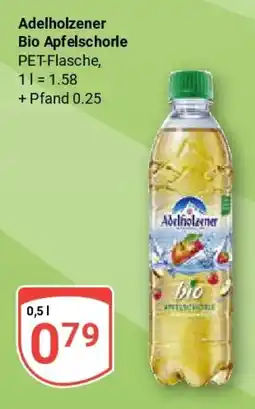 Globus Adelholzener Bio Apfelschorle Angebot
