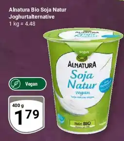 Globus Alnatura Bio Soja Natur Joghurtalternative Angebot