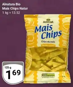 Globus Alnatura Bio Mais Chips Natur Angebot
