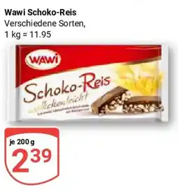 Globus Wawi Schoko-Reis Angebot