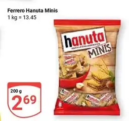 Globus Ferrero Hanuta Minis Angebot