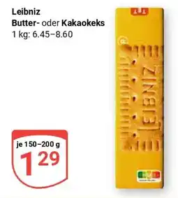Globus Leibniz Butter- oder Kakaokeks Angebot