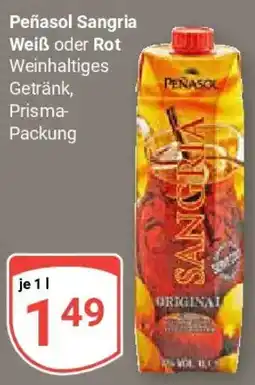 Globus Peñasol Sangria Weiß oder Rot Angebot