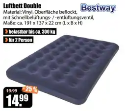 V Baumarkt Luftbett Double Bestway Angebot