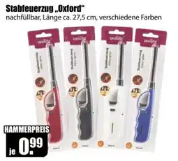 V Baumarkt Stabfeuerzeug "Oxford" Angebot