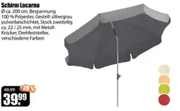 V Baumarkt Schirm Locarno Angebot