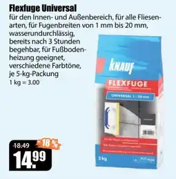 V Baumarkt Flexfuge Universal Knauf Angebot