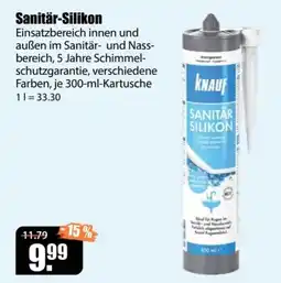 V Baumarkt Sanitär-Silikons Angebot