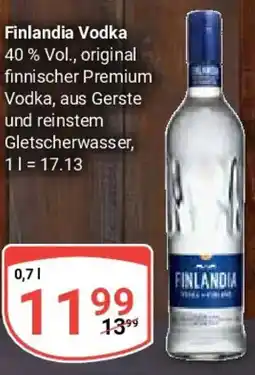 Globus Finlandia Vodka Angebot