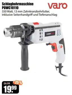 V Baumarkt Schlagbohrmaschine POWC10110 Angebot