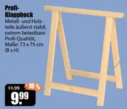 V Baumarkt Profi-Klappbock Angebot