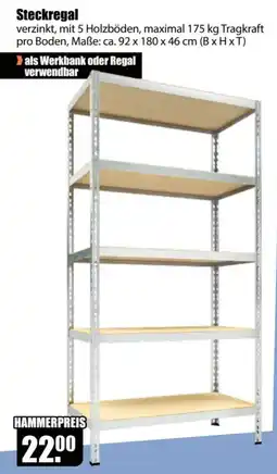 V Baumarkt Steckregal Angebot