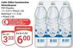 Globus Celtic Stilles französisches Mineralwasser Angebot