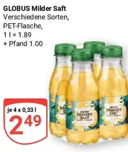 Globus GLOBUS Milder Saft Angebot
