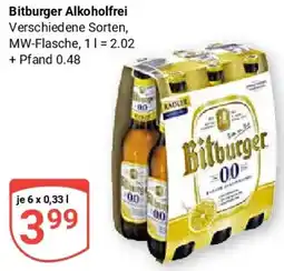 Globus Bitburger Alkoholfrei Angebot