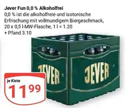 Globus Jever Fun 0,0% Alkoholfrei Angebot