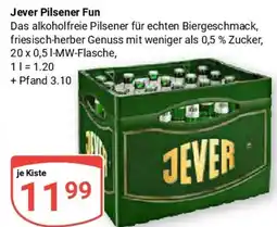 Globus Jever Pilsener Fun Angebot