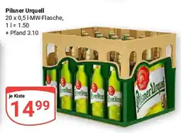 Globus Pilsner Urquell Angebot