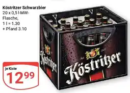 Globus Köstritzer Schwarzbier Angebot