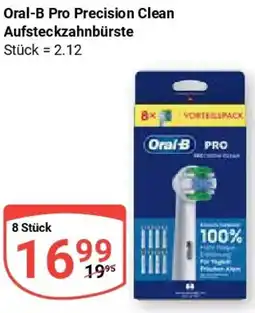 Globus Oral-B Pro Precision Clean Aufsteckzahnbürste Angebot