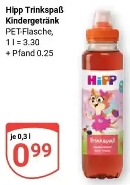 Globus Hipp Trinkspaẞ Kindergetränk Angebot