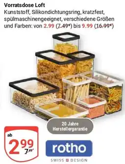 Globus rotho Vorratsdose Loft Angebot