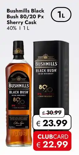 Travel Free Bushmills Black Bush 80/20 Px Sherry Cask Angebot