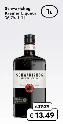 Travel Free Schwartzhog Kräuter Liqueur Angebot
