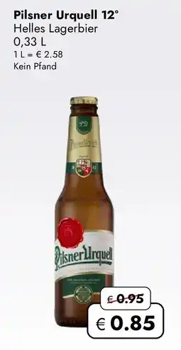 Travel Free Pilsner Urquell 12° Angebot