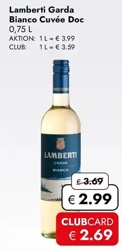 Travel Free Lamberti Garda Bianco Cuvée Doc Angebot