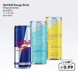 Travel Free Red Bull Energy Drink Angebot