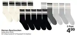 Zeeman Herren-Sportsocken Angebot