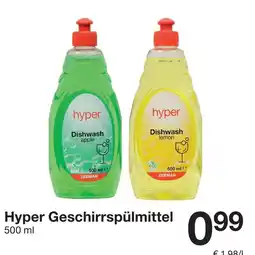 Zeeman Hyper Geschirrspülmittel Angebot
